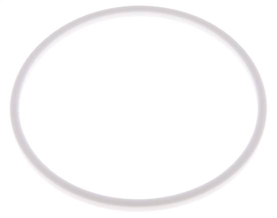 Dichtung (Milchgewinde) DN 150, PTFE (weiß), 155x167x7mm