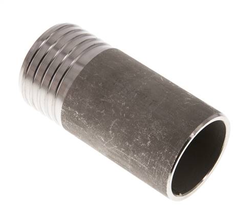 Hose nozzle for welding 48.3mm, 1.4571