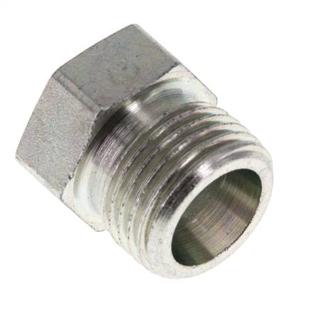 Screw connection for pipes 10 S (M18x1.5), galvanized steel