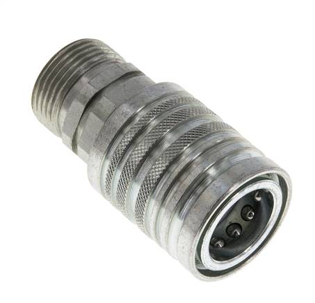 Plug-in coupling ISO7241-1A, socket size 3, 20 S (M30x2)