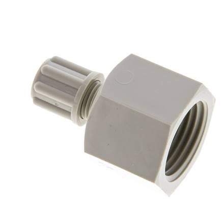 Raccord à visser G 1/2"-6x4mm, polypropylène