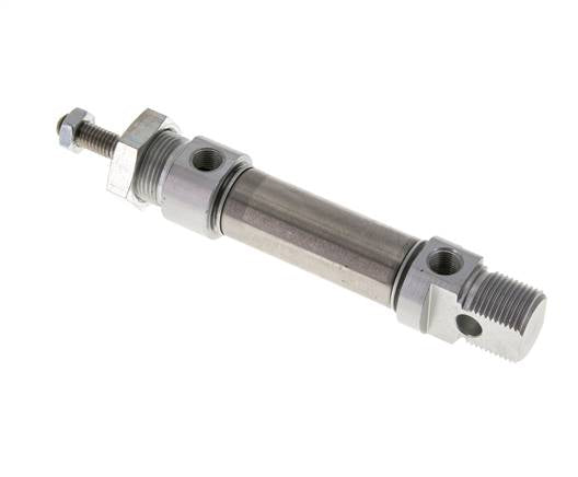 ISO 6432 cylinder, double acting, piston 20mm, stroke 25mm