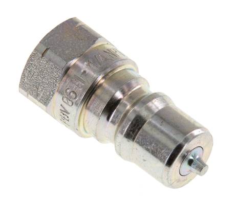 Raccord hydraulique ISO 7241-1B, mâle, NPT 1/4" (IG), acier