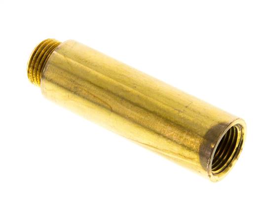 Thread extension G 1/2"-80mm, brass