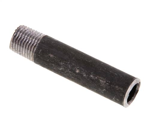 Raccord à souder R 1/4"-60mm-13,5mm, ST 37, acier noir