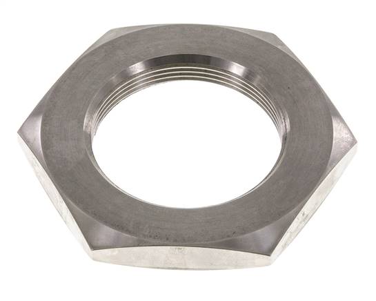 Hexagonal lock nut M 60x2, V4A