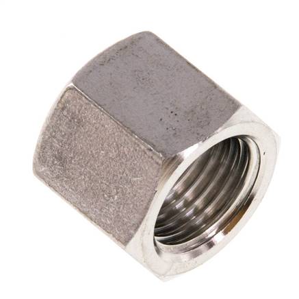 Union nut 1.4571, G 1/4", 4 / 6 / 9 mm