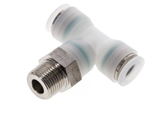 Connecteur en T R 3/8"-10mm, IQS-ES LE/IQS-PVDF