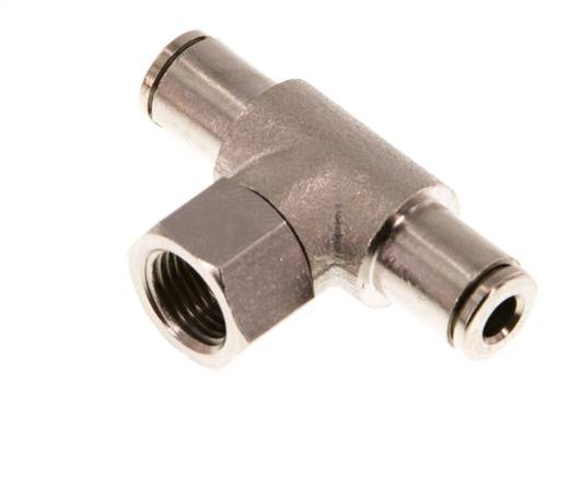 T-connector, female thread. G 1/8"-4mm, IQS-MSV (standard)