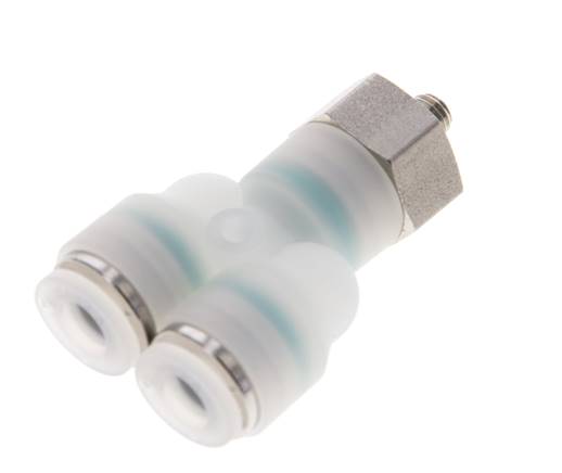 IQS connectors made of stainless steel or stainless steel &amp; PVDF- ES LE / PVDF (4-12 mm)