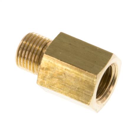 Thread extension G 1/8"-15mm, brass