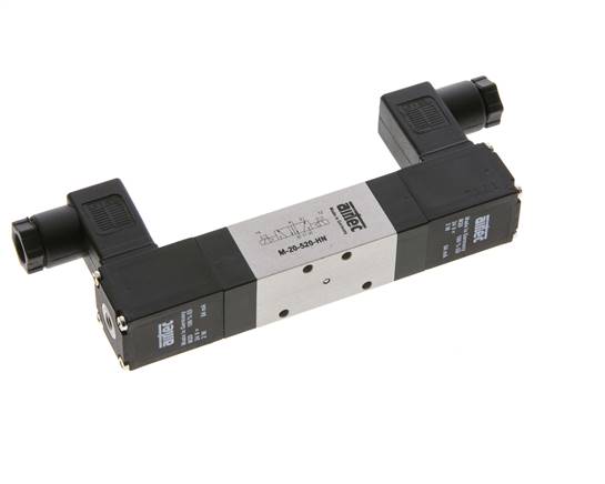 5/2-Wege Magnetimpulsventil, M 5, 24 V DC, Standard