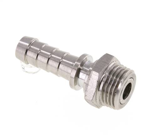 Threaded nozzle, rotatable R 1/2"-13 (1/2")mm, 1.4301, PN 24