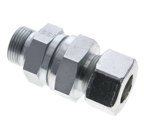 Hydraulic check valve 25 S (M36x2)-G 1", galvanized steel