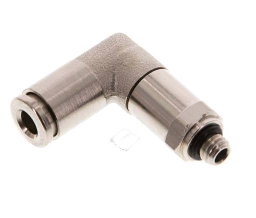 Elbow plug connection, long M 5-4mm, IQS-MSV (standard)