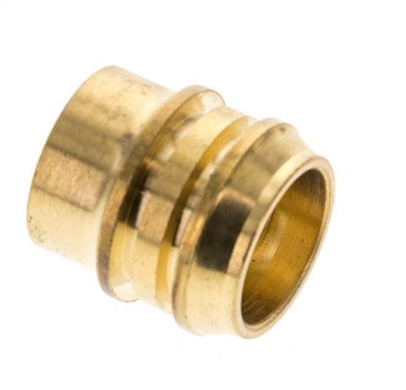 Insert réducteur pour vis à bague de serrage. 12mm-10 (M16x1,5)mm, laiton