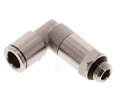 Raccordement coudé, long G 1/8"-8mm, IQS-MSV (standard)