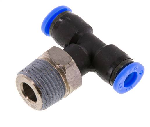 T-connector NPT 3/8"-1/4" (6.35 mm), IQS-Inch