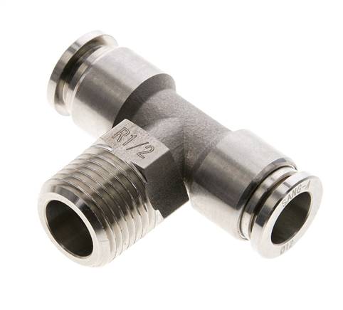 T-connector R 1/2"-12mm, IQS-ES LE/IQS-PVDF