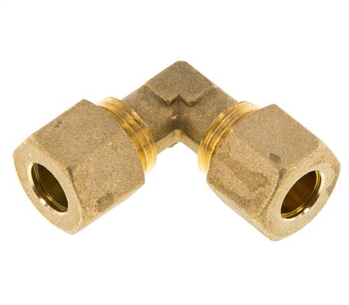 Elbow compression fitting 10 (M16x1.5)mm, brass