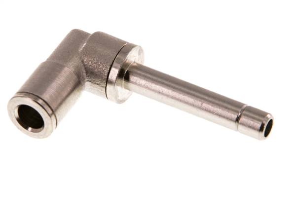 Elbow plug connection, long 6mm plug nipple, IQS-MSV (standard)