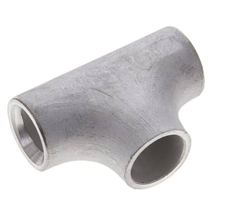 T-piece 21.3x2.0mm, 1.4571 welded, EN 10253 Type A (DIN 2615)