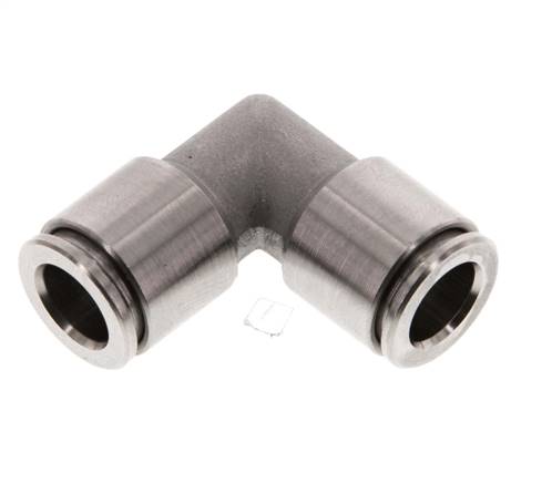 Elbow plug connection 8mm, IQS stainless steel