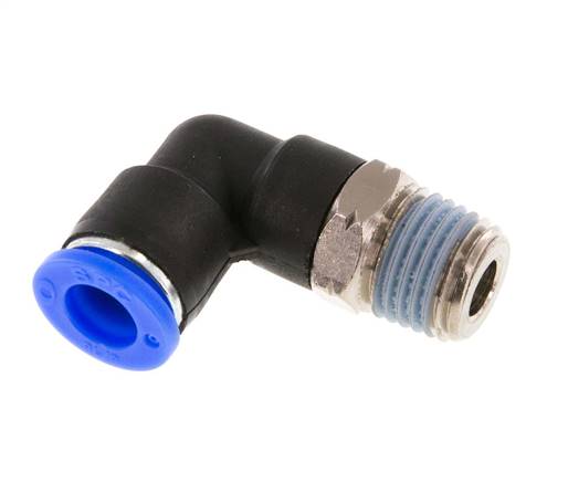 Elbow plug connection NPT 1/4"-5/16" (7.94 mm), IQS-Inch