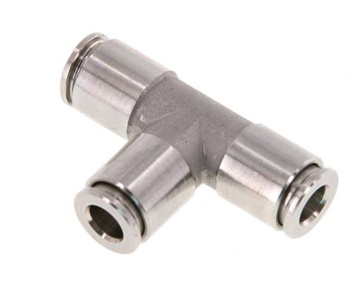 T-connector 6mm, IQS stainless steel