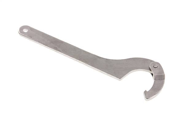 Hook wrench, with joint, for locknut 63 - 78mm