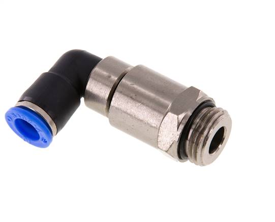 Raccord coudé à vis rapide G 1/2"-10mm, norme IQS