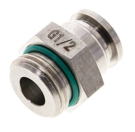 Straight plug connection G 1/2"-12mm, IQS-ES LE