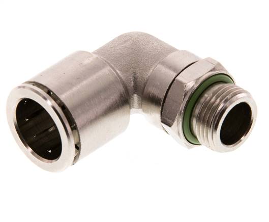 Elbow plug connection G 3/8"-16mm, IQS-MSV (high temperature)