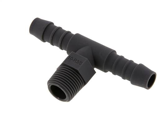 T-threaded nozzle R 3/8"-10mm, PA 6