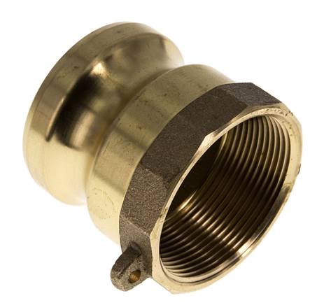 Kamlock plug (A) Rp 2"(IG), brass