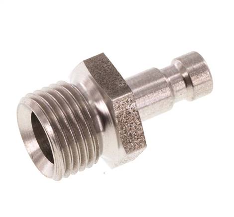 Bouchon d'accouplement (NW2.7) G 1/8" (AG), acier inoxydable