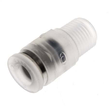 Straight plug connection R 1/8"-6mm, IQS-PP