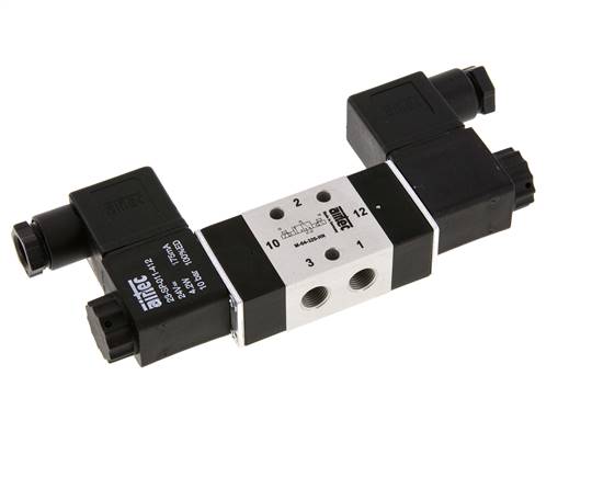 3/2-way magnetic pulse valve, G 1/8", 230 V AC