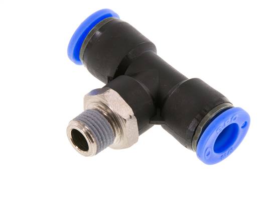 T-connector NPT 1/8"-5/16" (7.94 mm), IQS-Inch