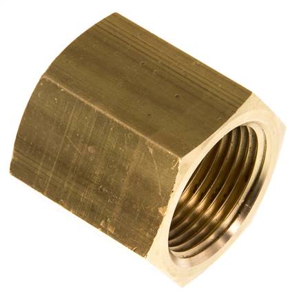 Sleeve G 1"-G 1", brass