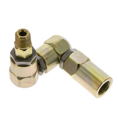 Raccord pivotant Z (3 axes) NPT 3/8"(AG)-NPT 1/2"(IG)