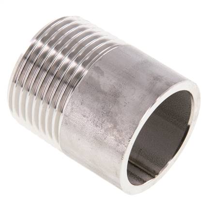 Welding nipple R 1"-40mm-33.7mm, 1.4571