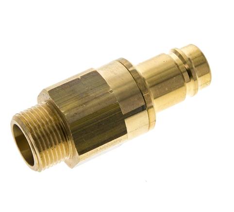 Coupling plug (NW15) G 3/4" (AG), brass