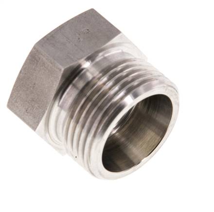 Screw connection for pipes 20 S (M30x2), 1.4571