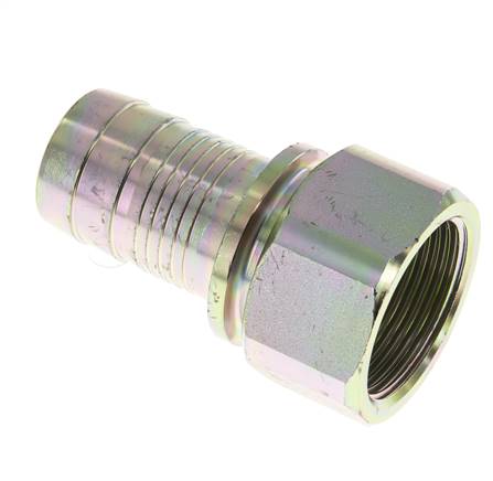 Screw-on hose nozzle, locking collar G 1-1/4"-32 (1-1/4")mm