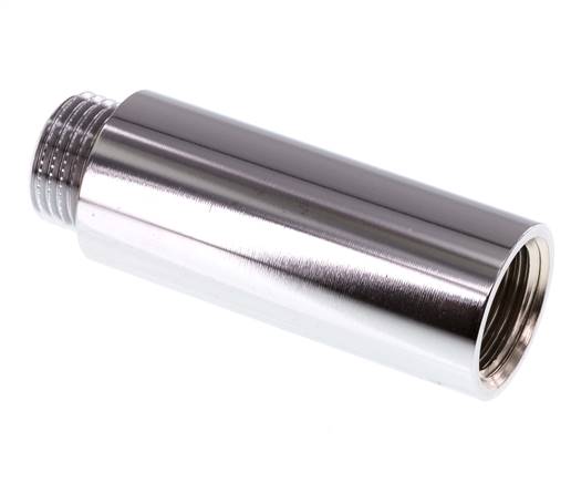 Thread extension G 1/2"-65mm, chrome-plated brass