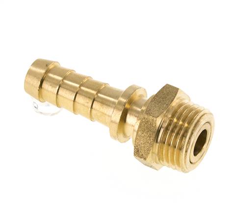 Threaded nozzle, rotatable R 1/2"-13 (1/2")mm, brass, PN 24