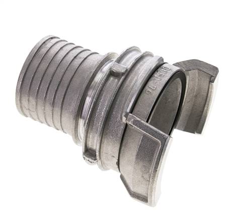 Guillemin coupling, grommet 76 (3") mm, aluminum, with lock