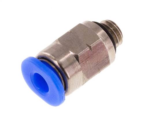 Straight plug connection UNF 10-32-1/8" (3.17 mm), IQS-Inch