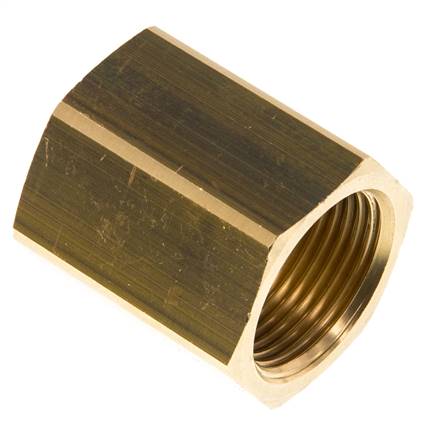 Sleeve G 3/4"-G 3/4", brass